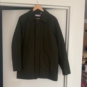 Uniqlo JW Anderson Dark Green Trench Coat S